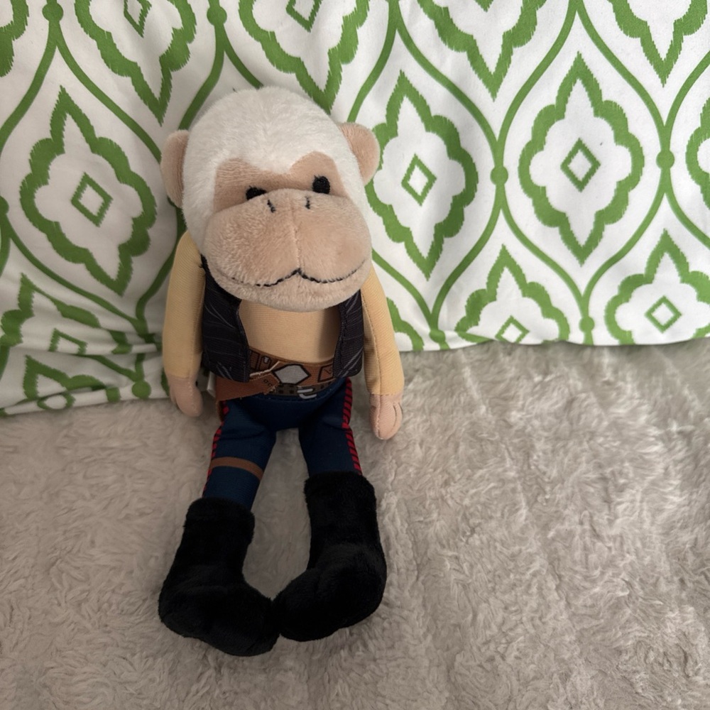 Rare Angel's X Star Wars Han Solo MLB LA Anaheim Rally Monkey Plush 11 inch rare
